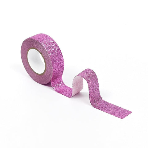 Shimmery Mauve Glitter Tape