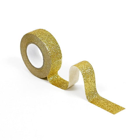 Sunlit Gold Glitter Tape