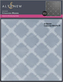 Crisscross Blooms 3D Embossing Folder