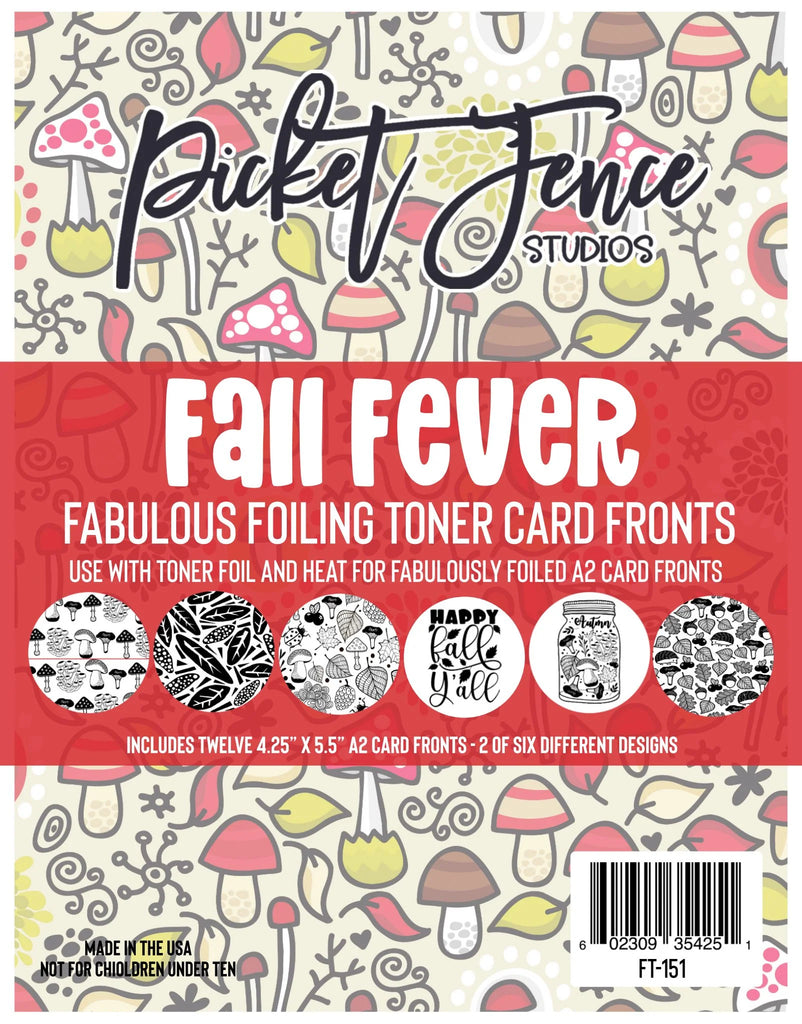 Fabulous Foiling Toner A2 Card Fronts (12 pk)-Fall Fever