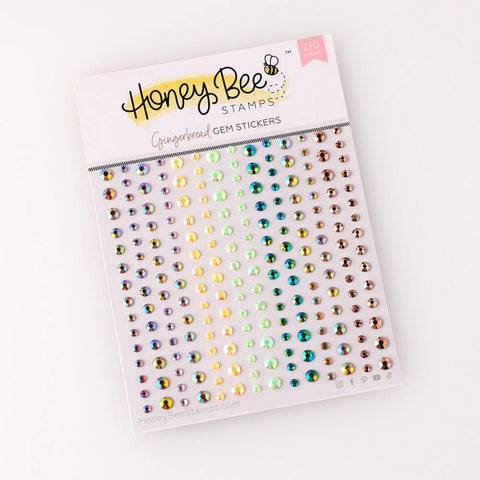 Gingerbread Gems Stickers - 210 Count