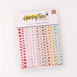 Gingerbread Pearls Stickers - 210 Count