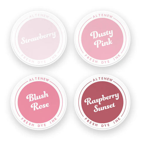 Blushberry Bliss Fresh Dye Ink Bundle