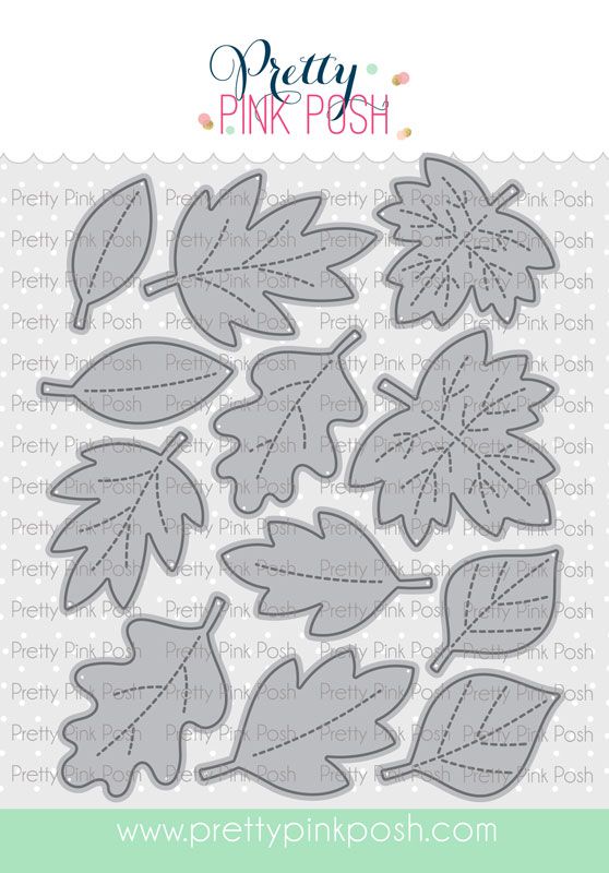 Stitched Leaves Die Set