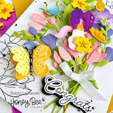 Lovely Layers: Petals & Wings Honey Cuts