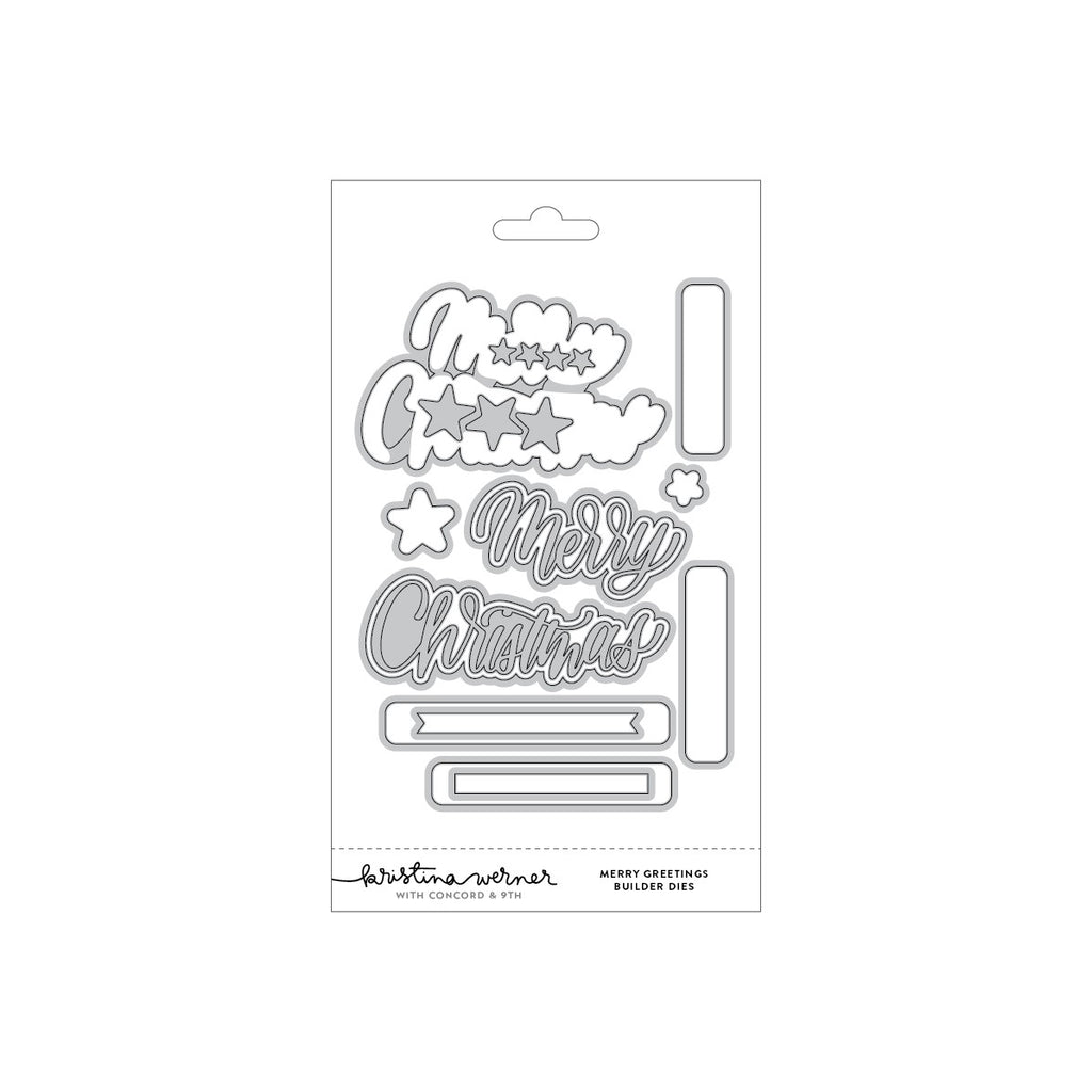 Merry Greetings Builder Dies (set of 15)