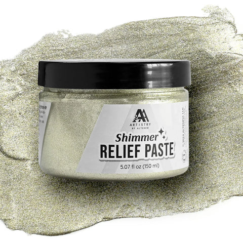 Shimmer Relief Paste   Brushed Pyrite