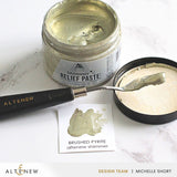 Shimmer Relief Paste   Brushed Pyrite