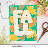 Fall Word Shaker Die Set