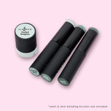 Ink Pads & Blending Brushes Label Set - Coastal Mist