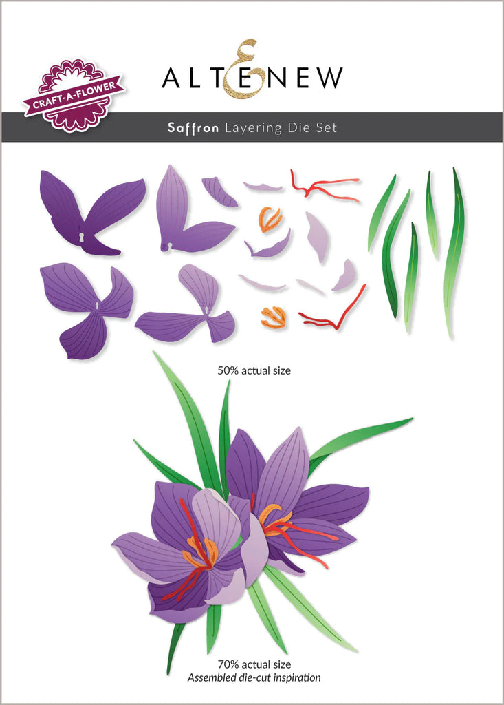 Craft-A-Flower: Saffron Layering Die Set