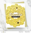 Delicate Wreath 3D Embossing Folder