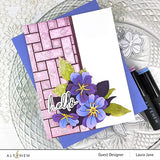 Zellige Tiles 3D Embossing Folder