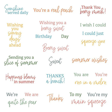 Berry Sweet Summer 6x6 Stamp Set