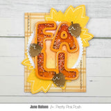 Fall Word Shaker Die Set