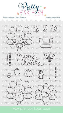 Turkey Friends Stamp Set