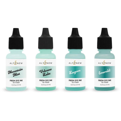 Sea Shore Fresh Dye Ink Re-inker Bundle
