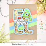 Fall Word Shaker Die Set