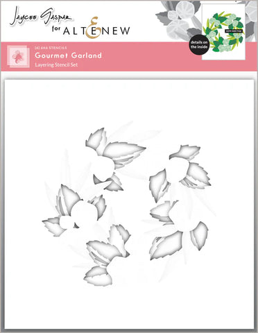 Gourmet Garland Layering Stencil Set (6 in 1)