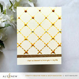 Lattice Blossoms Stencil