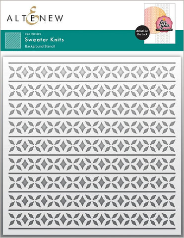 Sweater Knits Stencil