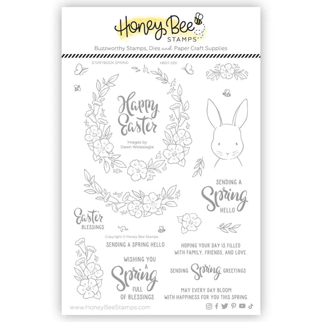 Storybook Spring 6x8 Stamp Set