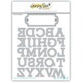 Serif Monogram Honey Cuts