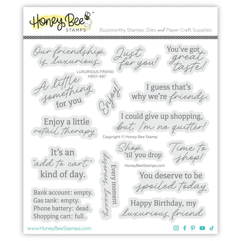 Luxurious Friend 6x6 Stamp Set