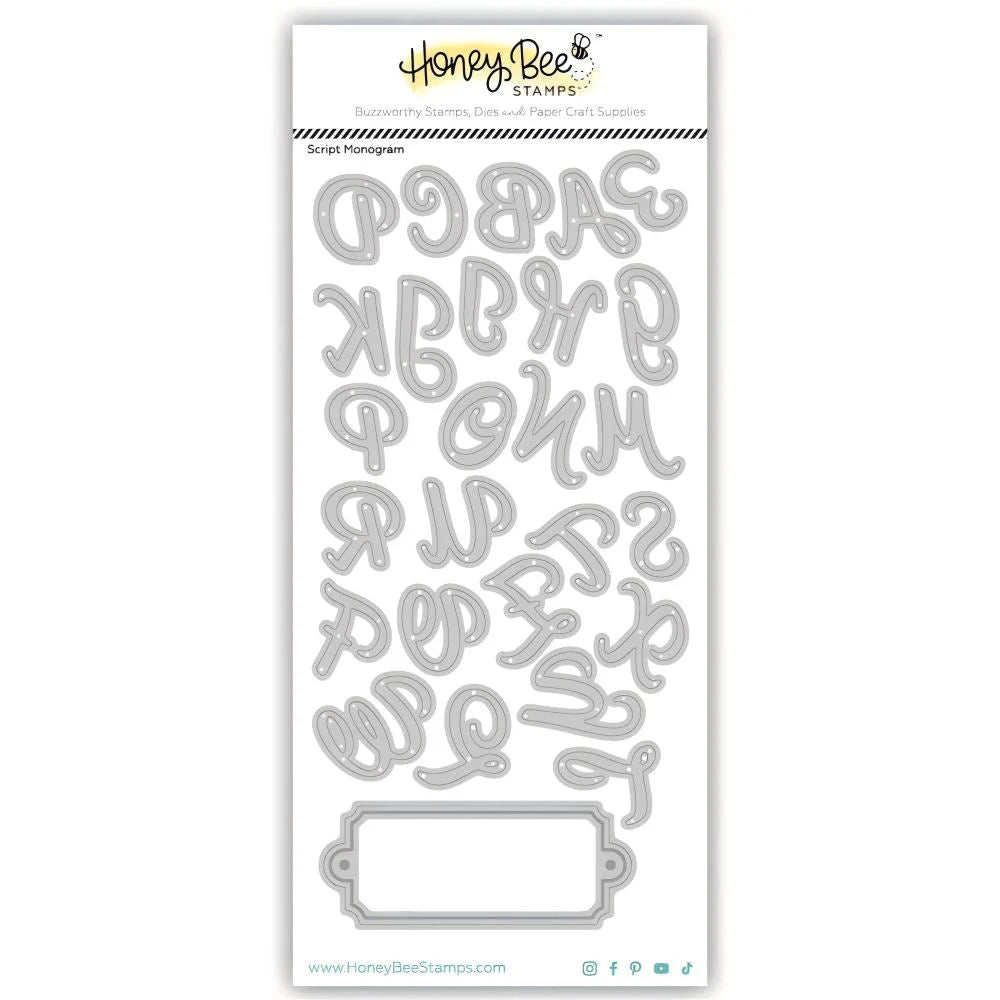 Script Monogram Honey Cuts