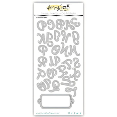 Script Monogram Honey Cuts