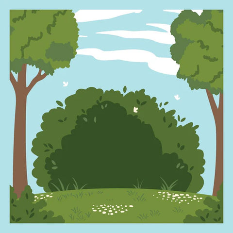 Summer Scene Builder Background Stencil (Set Of 6)