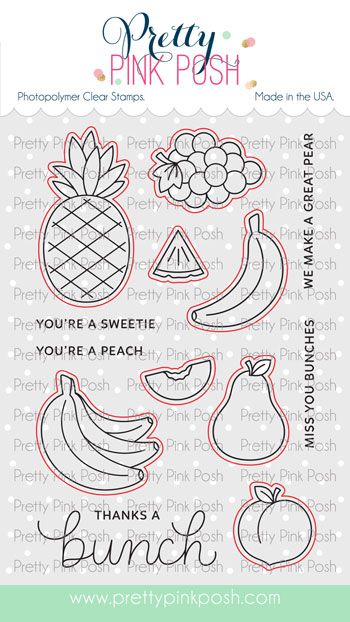 Fruit Salad Coordinating Die Set