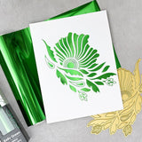 Hot Foil Roll - Kelly Green (Mirror)