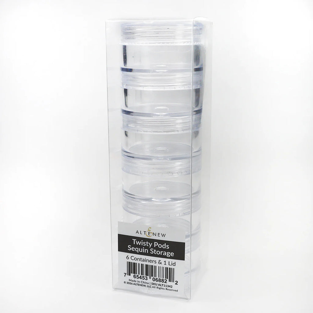 Twisty Pods Sequin Storage