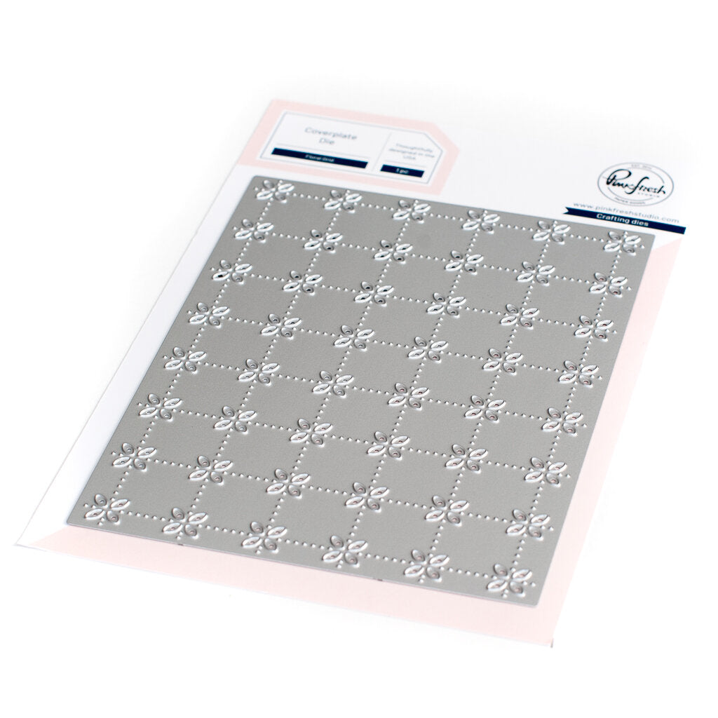 Floral Grid Coverplate die