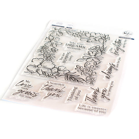 Floral Border stamp