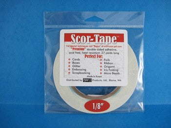 Scor-Tape 1/8"x27 Yards