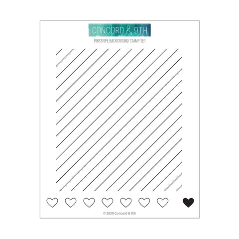 Pinstripe Background Stamp Set