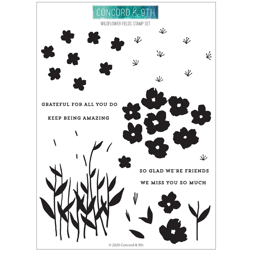 Wilflower Fields Stamp Set