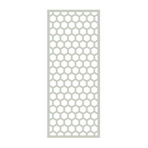 Hexi Slimline Coverplate Top| Honey Cuts