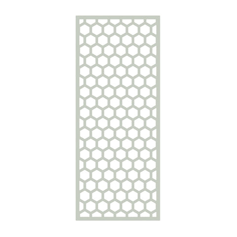 Hexi Slimline Coverplate Top| Honey Cuts