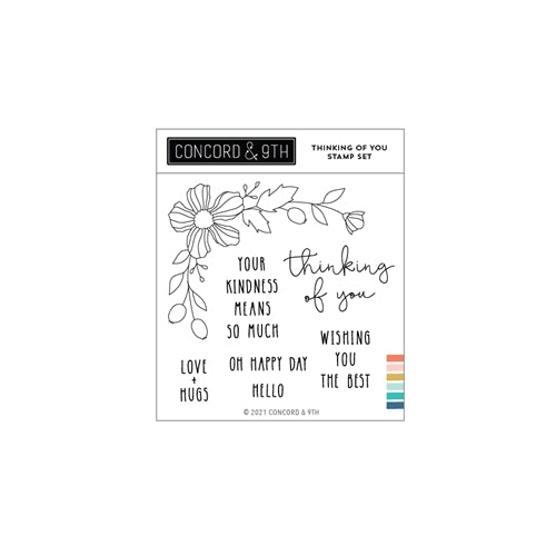 Thinking of You 4X4 Stamp Set