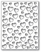 Confetti Heart Plate Craft Die