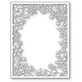 Wintertime Snowflake Frame