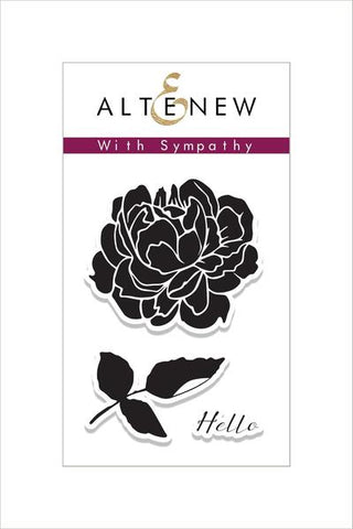With Sympathy Stamp Set - RETIRING