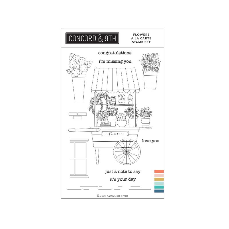 Flowers A La Carte Stamp Set