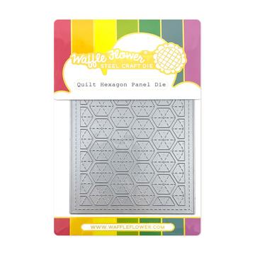 Quilt Hexagon Panel Die