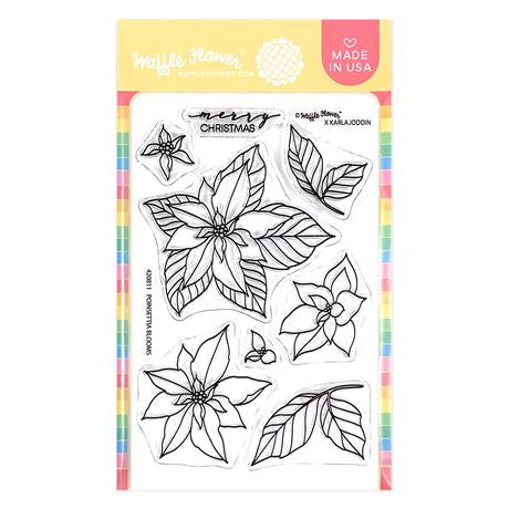 Poinsettia Blooms Stamp Set