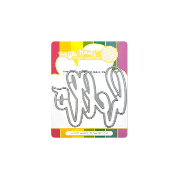 Oversized Hello Matching Die