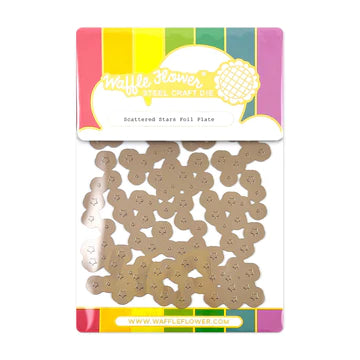 Scattered Stars Foil Plate